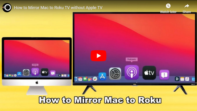 free screen mirroring app for mac to roku